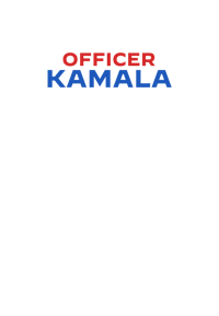 officer kamala logo on a white background